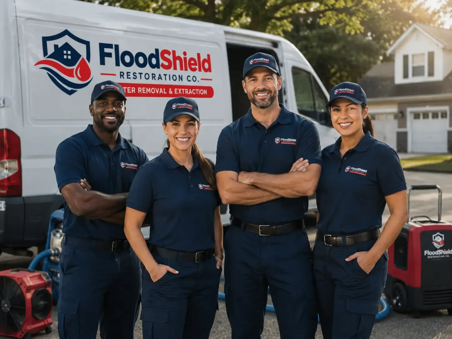 Flood Damage Restoration company in Gans, OK